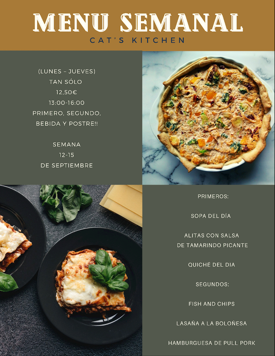 Menu Cats Kitchen / La Catarina Craft Beer-2