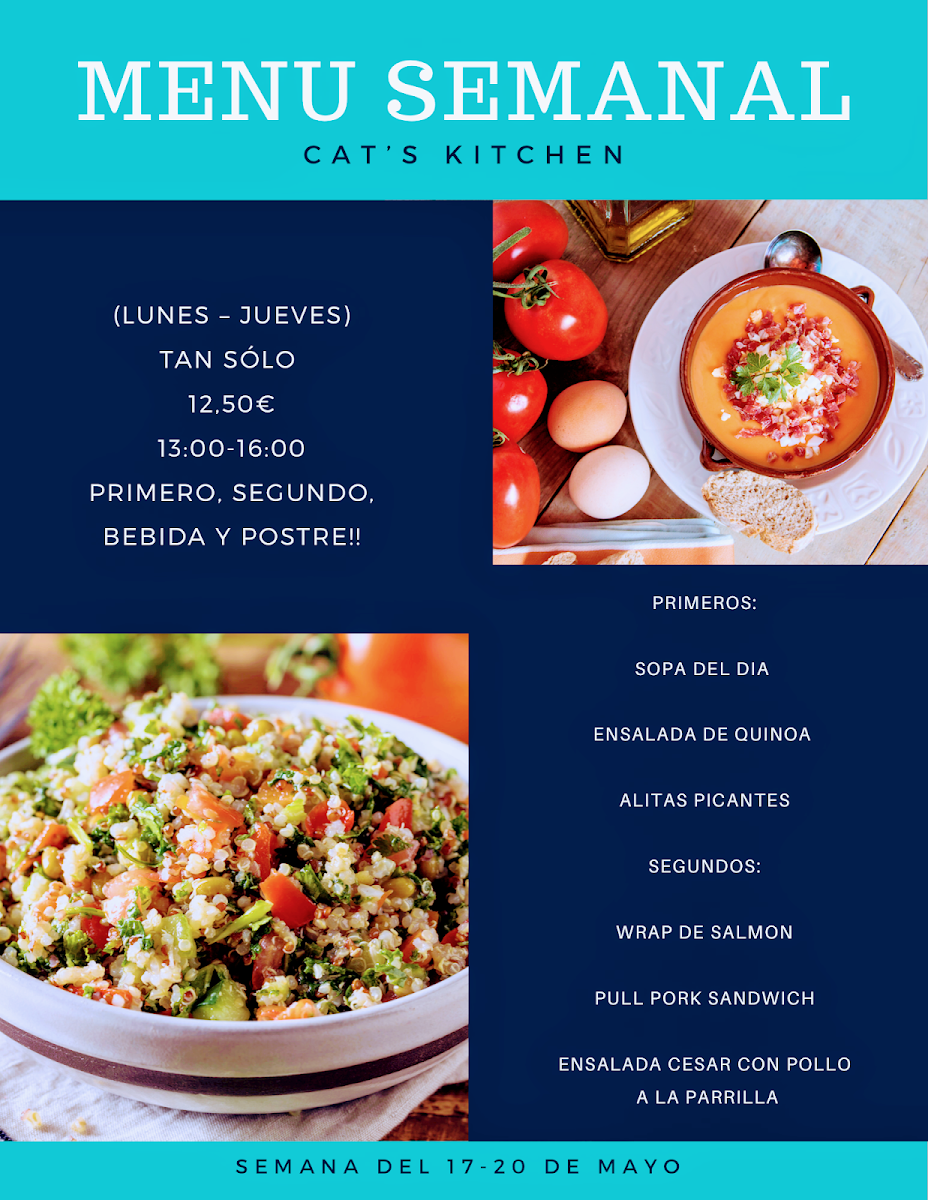 Menu Cats Kitchen / La Catarina Craft Beer-3